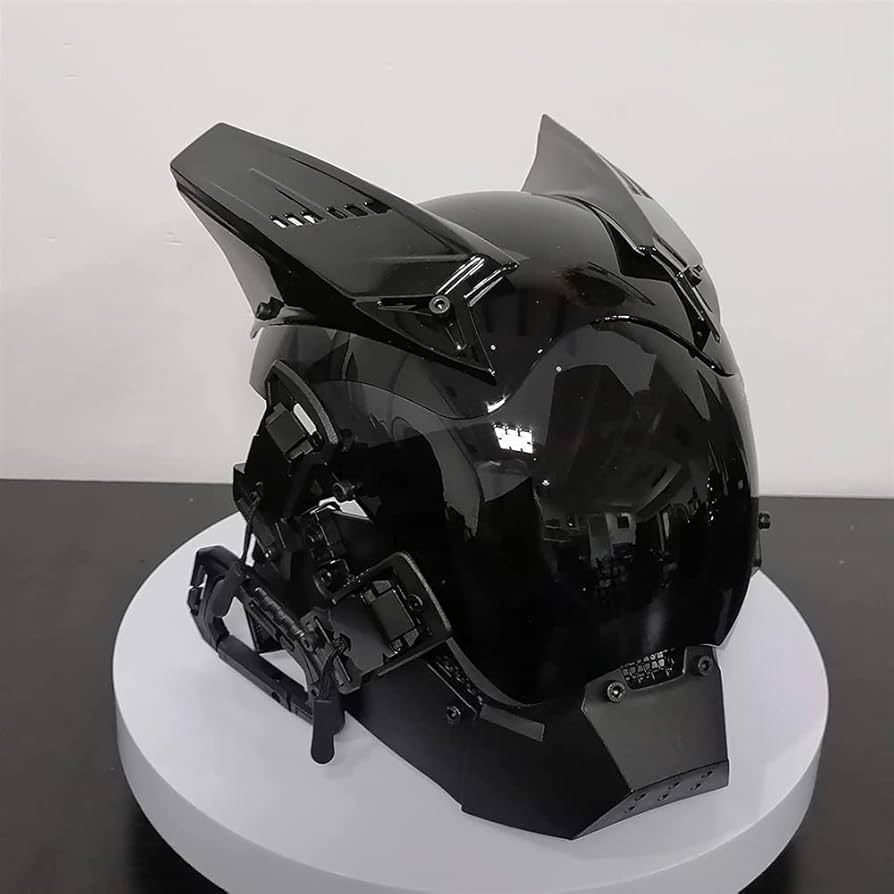 サイバーパンクスタイル LEDヘルメットマスク Amazon.co.jp: カラーLEDライトサイバーパンクマスクヘルメット